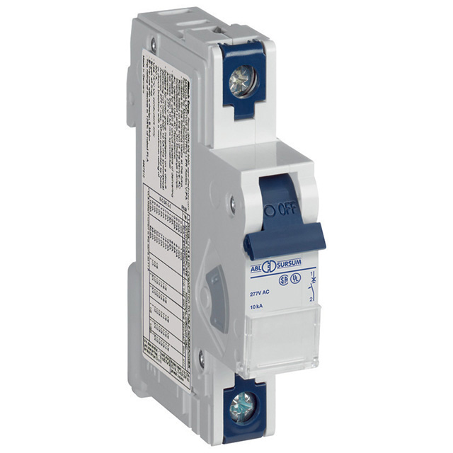 Circuit Breaker Thermal Magnetic 8A 480 V AC 42 V DC Lever DIN Rail CIR BRKR THRM-MAG 8A LEVER / 1D8UM