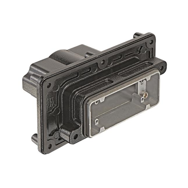 Base - Panel Mount Connector Top Entry M40 10B IP65/IP68/IP69K - Dust Tight, Water Resistant, Waterproof 10B HPR PANEL FEED THROUGH HOUSI / 19400101113