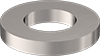 18-8 Stainless Steel Washer for M6 Screw Size, 6.4 mm ID, 12 mm OD