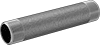 Standard-Wall 304/304L Stainless Steel Pipe Nipple, Threaded on Both Ends, 1-1/4 NPT, 8" Long