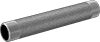 Standard-Wall 304/304L Stainless Steel Pipe Nipple, Threaded on Both Ends, 1-1/4 NPT, 10" Long