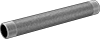Standard-Wall 304/304L Stainless Steel Pipe Nipple, Threaded on Both Ends, 1-1/4 NPT, 12" Long