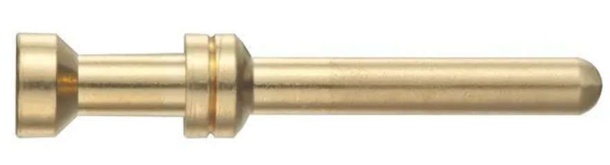 Heavy Duty Power Connectors Heavy Duty Power Connectors HAN E MALE AWG 16 GOLD PLATED CRIMP