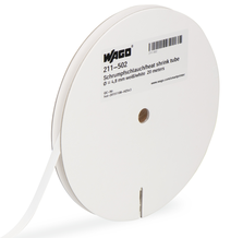 Shrink tube - for Smart Printer - Unshrunk diameter: 6.4 mm - white