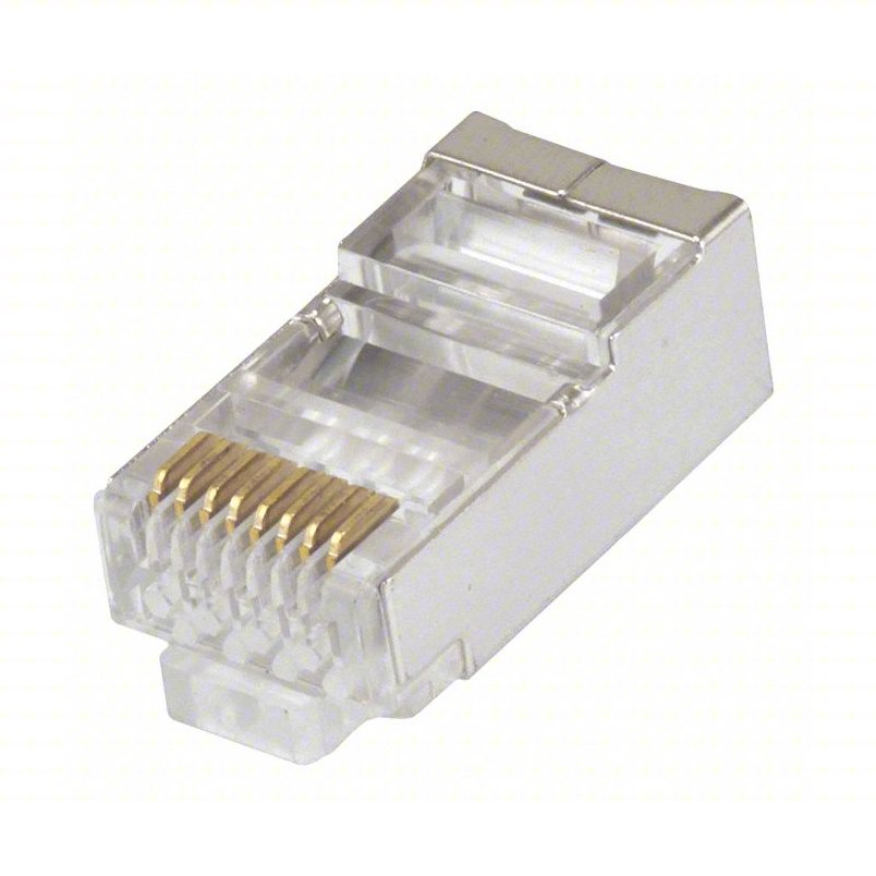 MONOPRICE Modular Plug: Modular Plug RJ45, Stranded, 6 Cable Category
