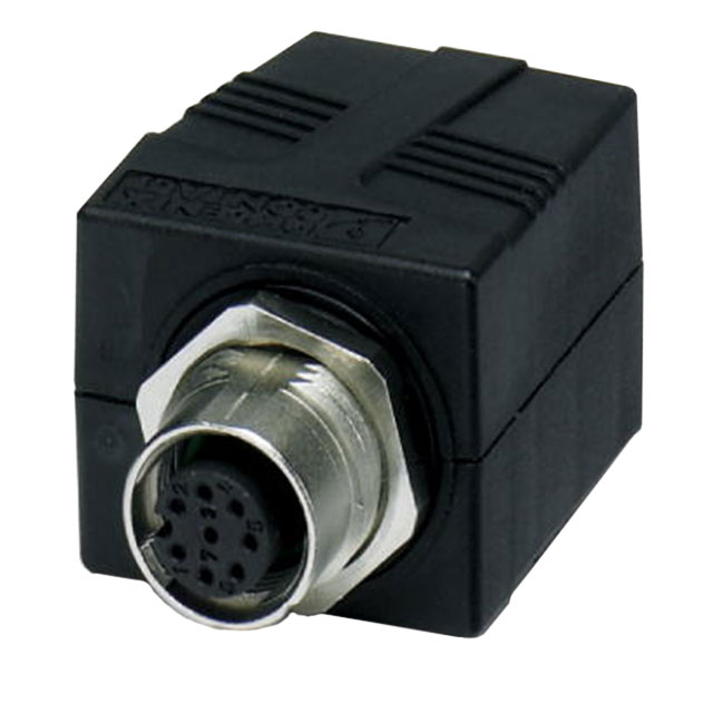 ADAPT CIRC 8POS TO RJ45 JACK BLK - 1414396