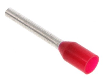 Wago Red Wire Ferrule Connector DIN 18 AWG (1.00mm²) Single Wire / FERRULE; SLEEVE FOR 1 MM / AWG 1