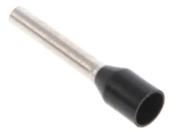 Wago   Black Wire Ferrule Connector DIN 16 AWG (1.50mm²) Single Wire / FERRULE; SLEEVE FOR 1.5 MM / AWG