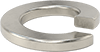 [E01-000052] 18-8 Stainless Steel Split Lock Washer for M4 Screw Size, Standard, 4.4 mm ID, 7.6 mm OD