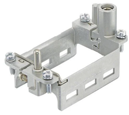 [E01-000038] Heavy Duty Power Connectors Heavy Duty Power Connectors 10B Mod Hinged Frm+ spring closing a­c