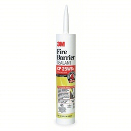 [E01-000024] 3M Fire Barrier Sealant: Caulk, Red, Non-Slump/Intumescent, 10.1 oz Cartridge Container Size & Type